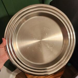 Lenox 15 In Stainless Steel Serving Tray